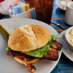 Grilled Chicken Burger / Grilled Chicken Sandwich